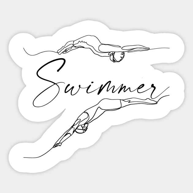 swimmers sport Sticker by Junnio